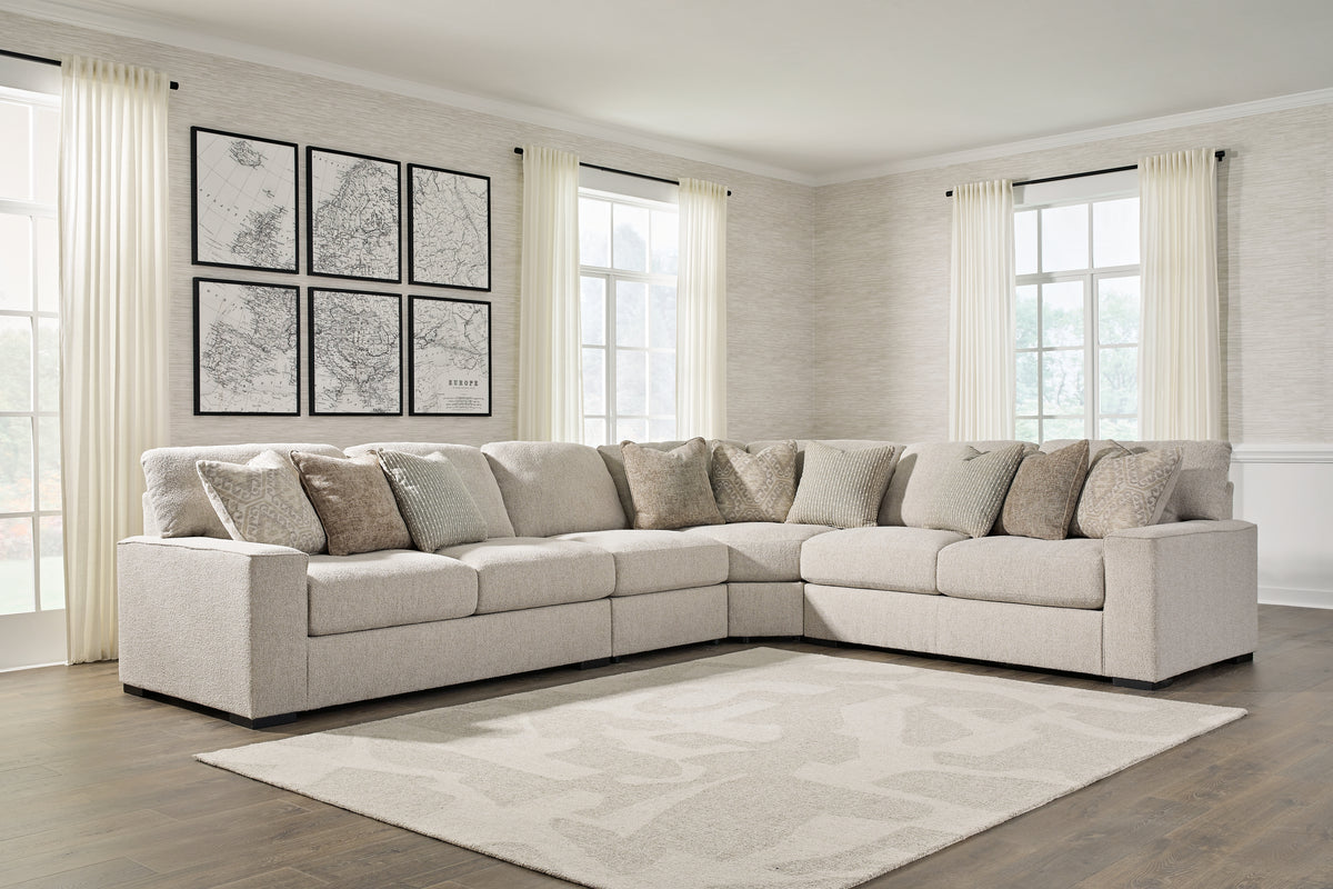 Best Deals Furniture - Ashley Furniture - Ballyton 4-Piece Sectional - 4-Piece Sectional / Sand - 25102S2