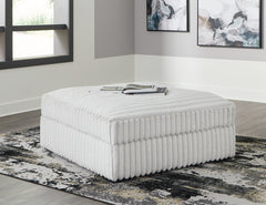 Best Deals Furniture - Ashley Furniture - Stupendous Oversized Accent Ottoman - Oversized Accent Ottoman / Alloy - 2590308