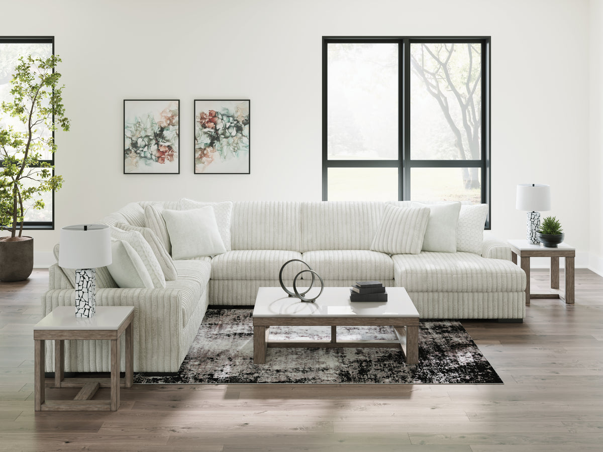 Best Deals Furniture - Ashley Furniture - Stupendous 5-Piece Sectional with Chaise - LAF 5-Piece Sectional with Chaise - 25903S9