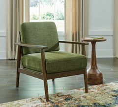 Best Deals Furniture - Ashley Furniture - Bixler Showood Accent Chair - Showood Accent Chair / Olive - 2610760