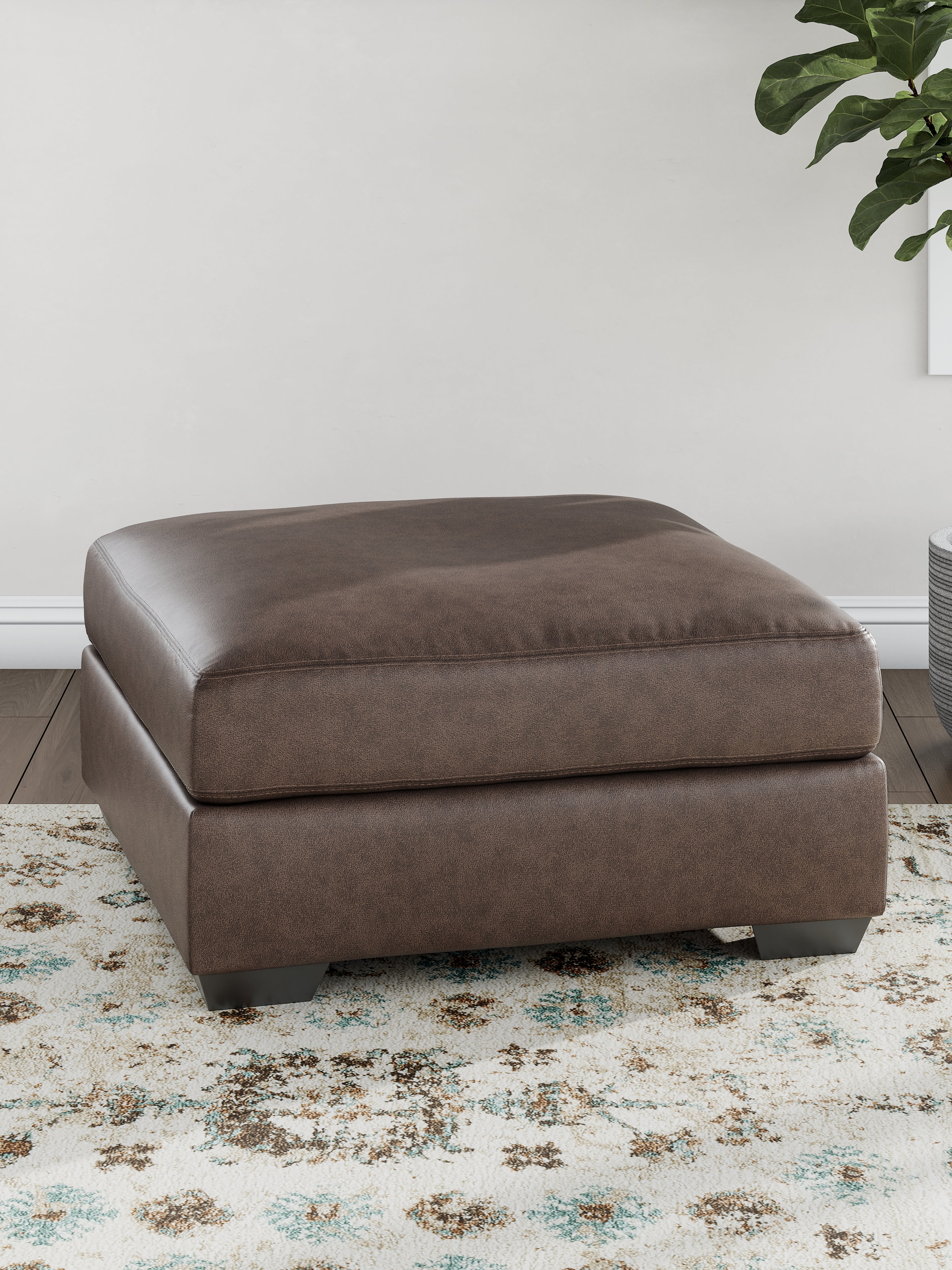 Best Deals Furniture - Ashley Furniture - WillowBend Living Room - Oversized Accent Ottoman / Umber - PC2770508