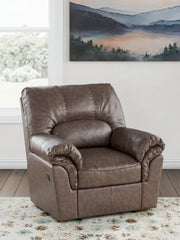 Best Deals Furniture - Ashley Furniture - WillowBend Recliner - Rocker Recliner / Umber - PC2770525