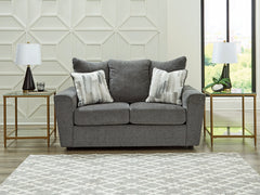 Best Deals Furniture - Ashley Furniture - Stairatt Loveseat - Loveseat / Gravel - 2850235