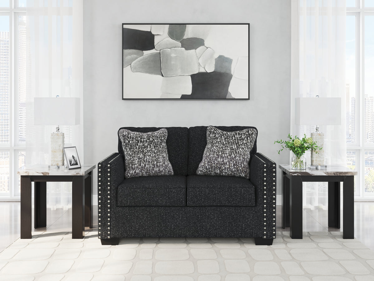 Best Deals Furniture - Ashley Furniture - Jasmine Peaks Loveseat - Loveseat / Coal - 2890435