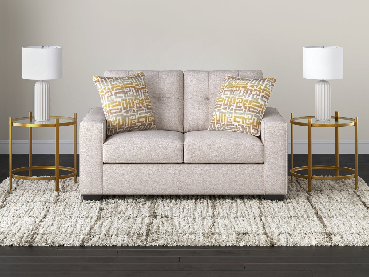 Best Deals Furniture - Ashley Furniture - Larimer Loveseat - Loveseat / Iron - PC2920435
