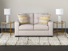 Best Deals Furniture - Ashley Furniture - Larimer Loveseat - Loveseat / Iron - PC2920435