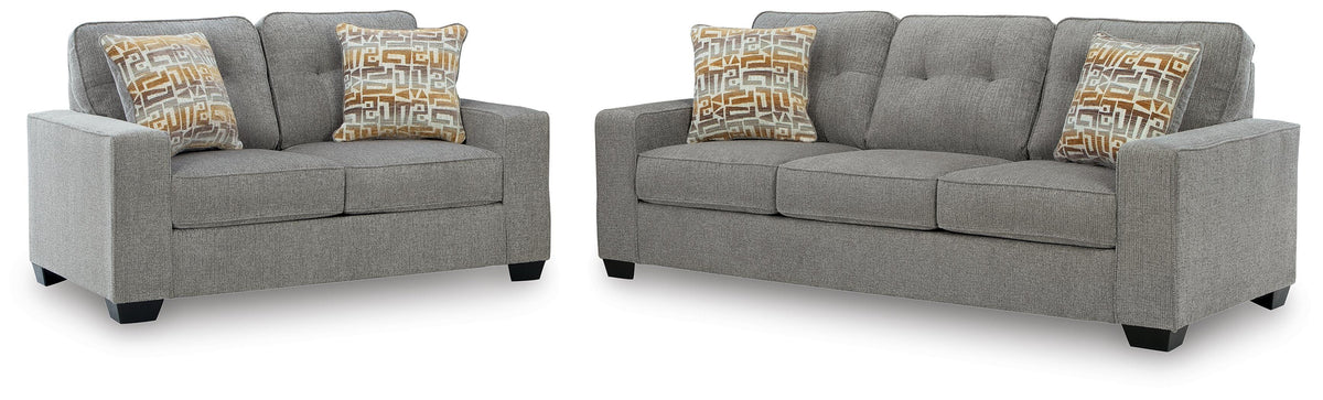Best Deals Furniture - Ashley Furniture - Larimer Queen Sofa Sleeper and Loveseat - Queen Sofa Sleeper and Loveseat - PC29204U2