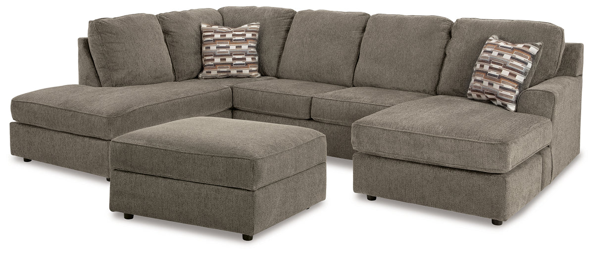 Best Deals Furniture - Ashley Furniture - O'Phannon 2-Piece Sectional and Ottoman - 2-Piece Sectional and Ottoman - 29402U1