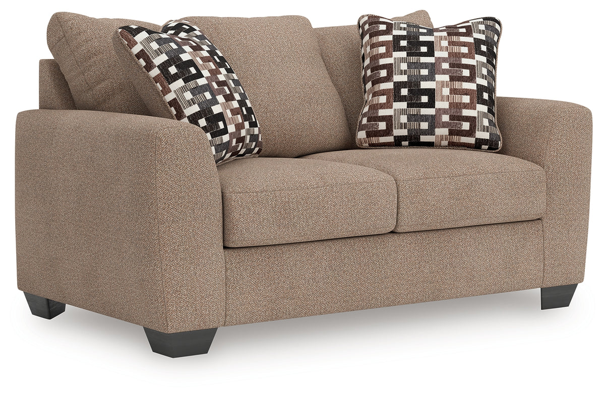 Best Deals Furniture - Ashley Furniture - Triston-Peaks Loveseat - Loveseat / Suede - 3020435
