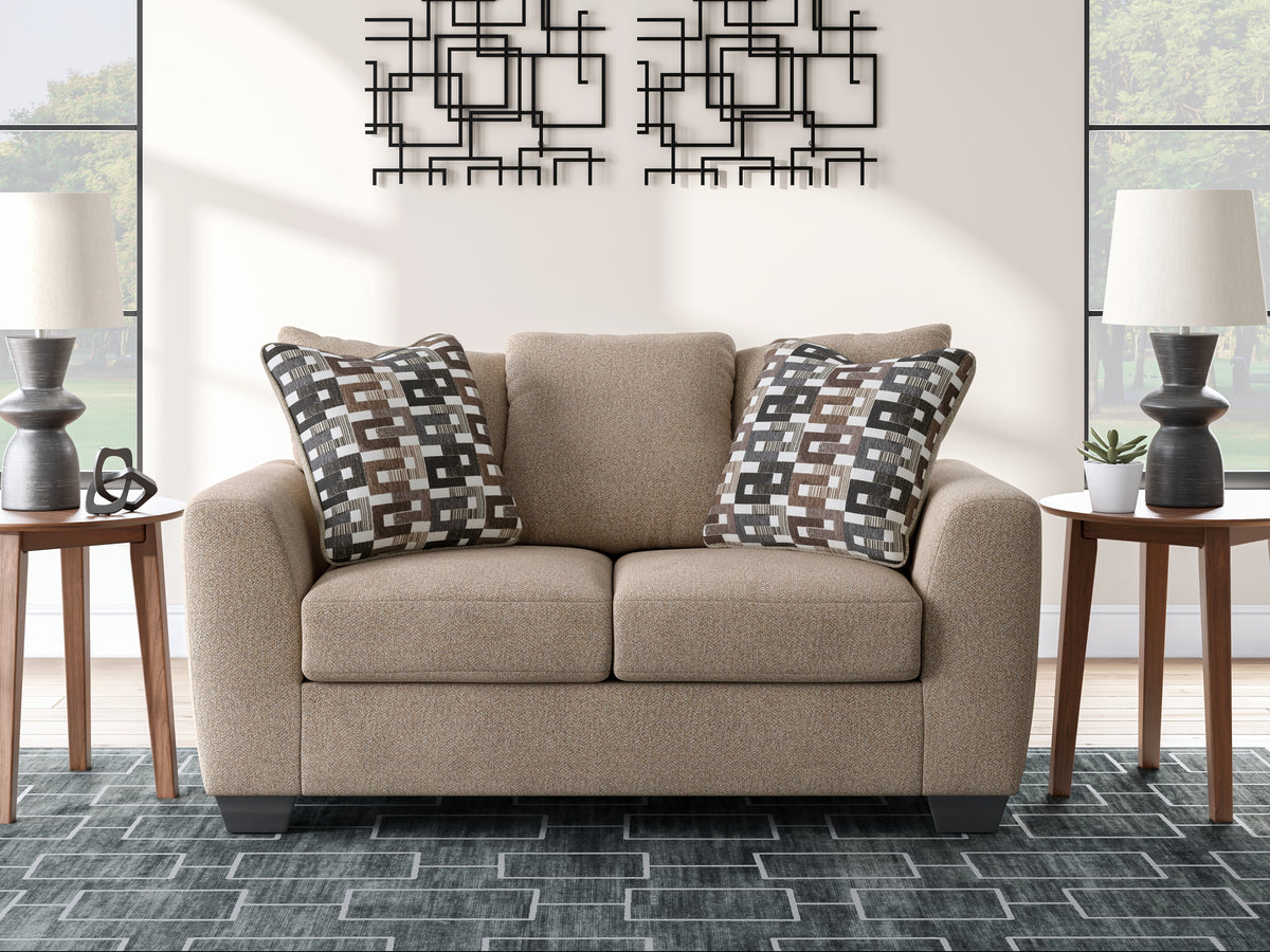 Best Deals Furniture - Ashley Furniture - Triston-Peaks Loveseat - Loveseat - 3020435