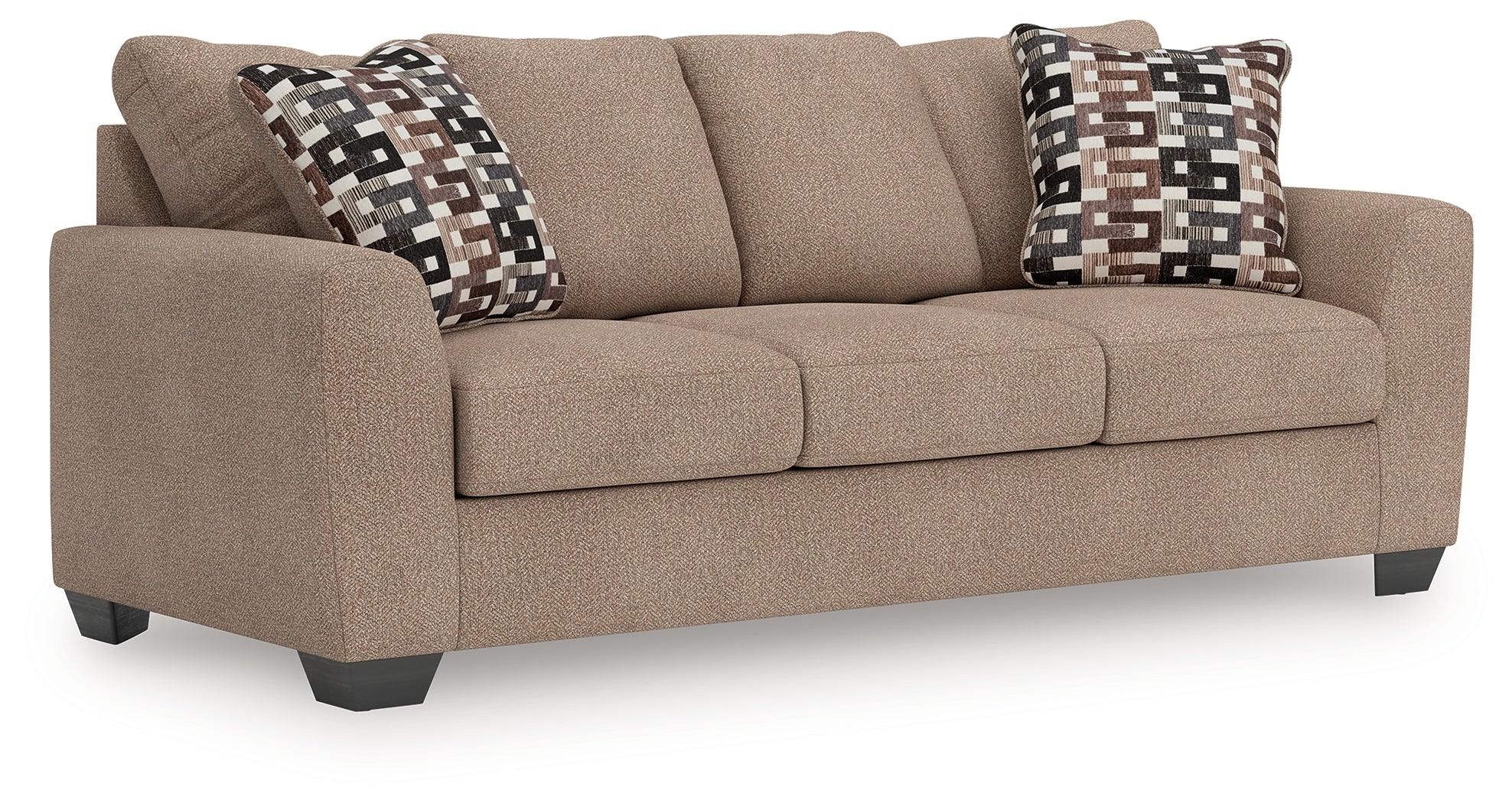 Best Deals Furniture - Ashley Furniture - Triston-Peaks Living Room - Queen Sofa Sleeper / Suede - 3020439