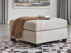 Best Deals Furniture - Ashley Furniture - Mahoney Oversized Accent Ottoman - Oversized Accent Ottoman / Pebble - 3100408