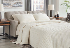 Best Deals Furniture - Ashley Furniture - Mahoney Full Sofa Sleeper - Full Sofa Sleeper / Pebble - 3100436