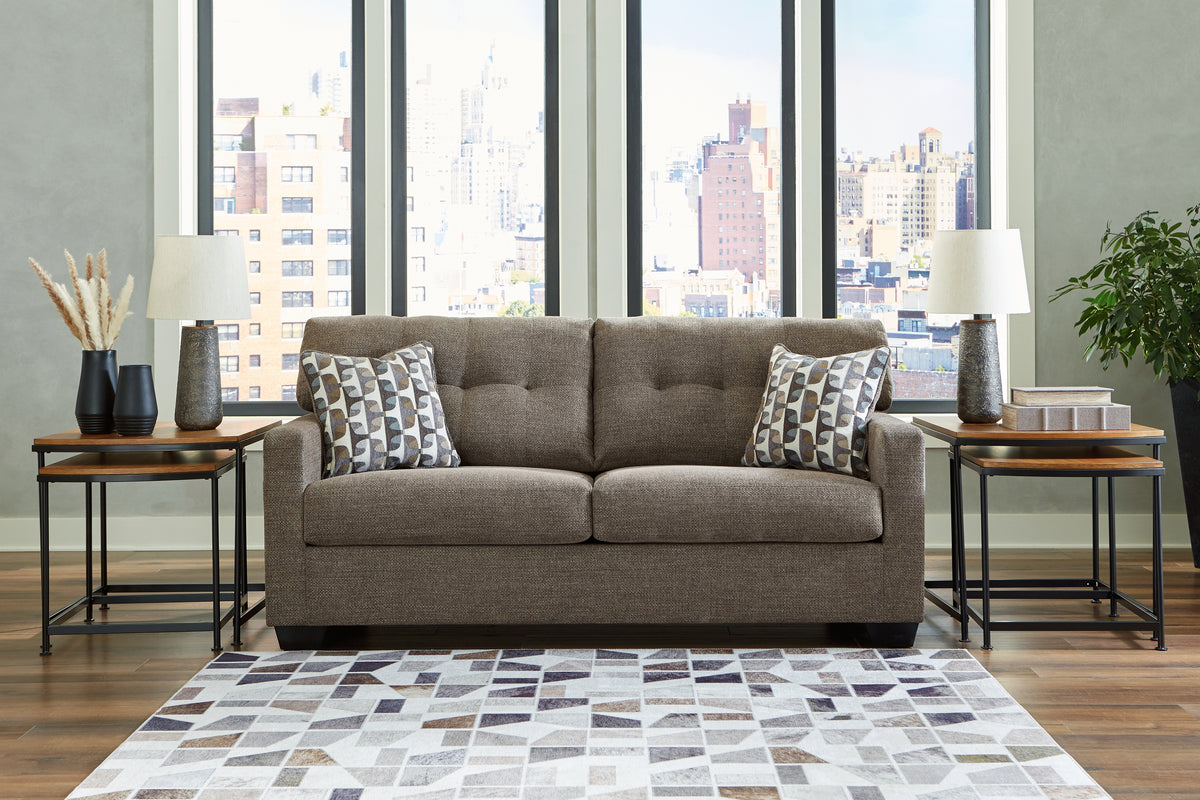 Best Deals Furniture - Ashley Furniture - Mahoney Sofa - Sofa / Chocolate - 3100538