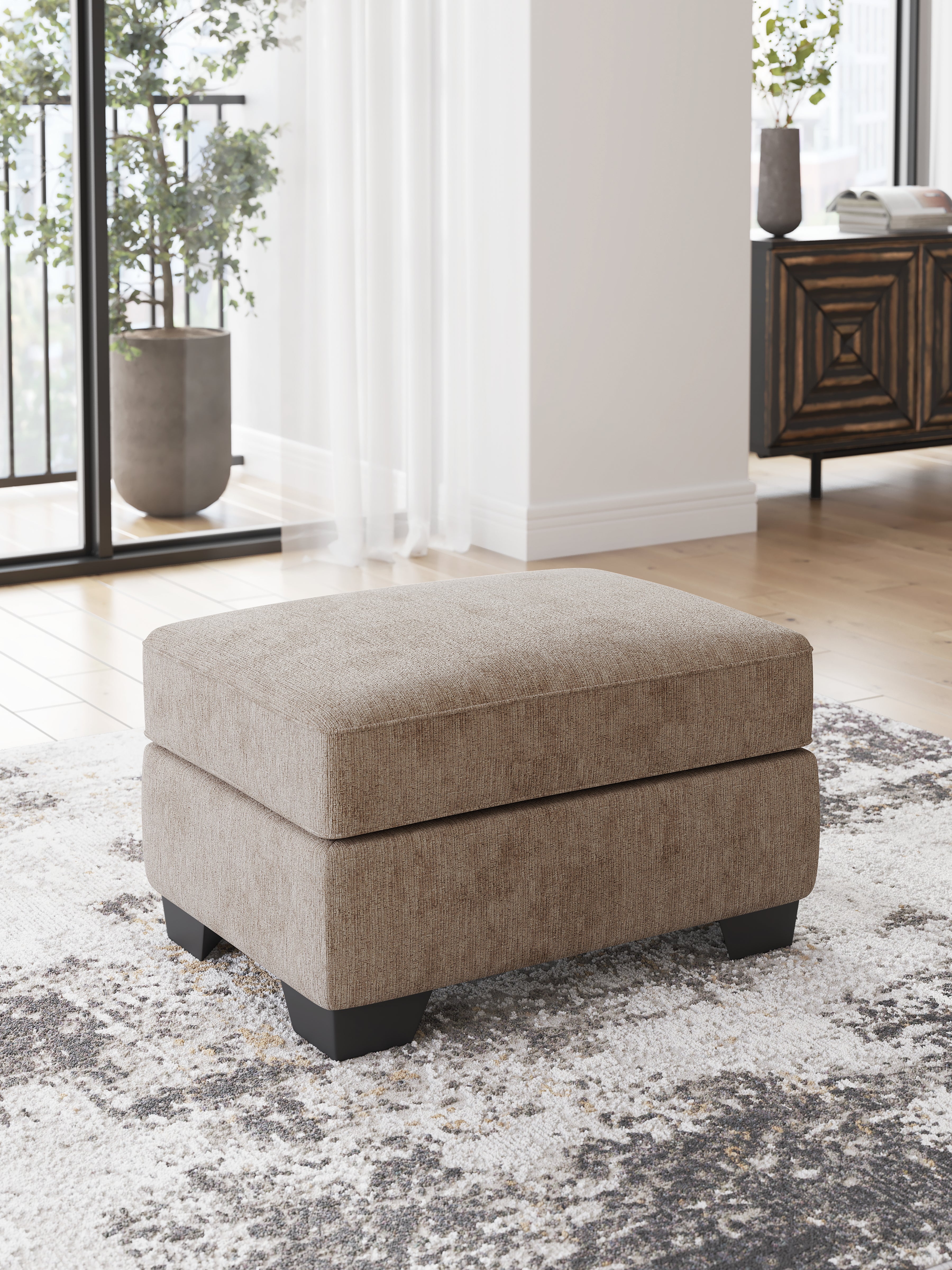 Best Deals Furniture - Ashley Furniture - Olten Living Room - Ottoman / Mocha - 3130414