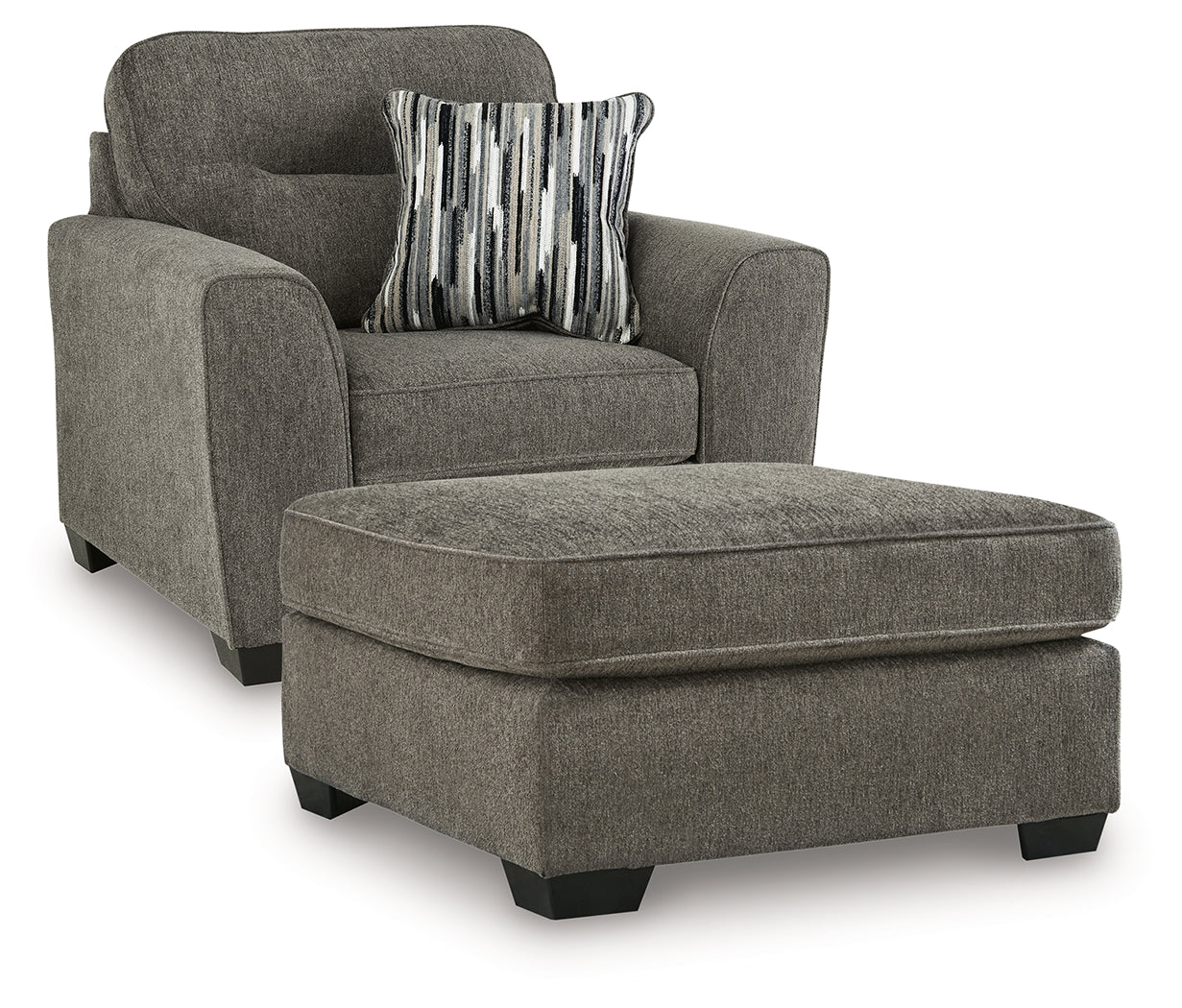 Best Deals Furniture - Ashley Furniture - Olten Oversized Chair and Accent Ottoman - Oversized Chair and Accent Ottoman - 31305U2