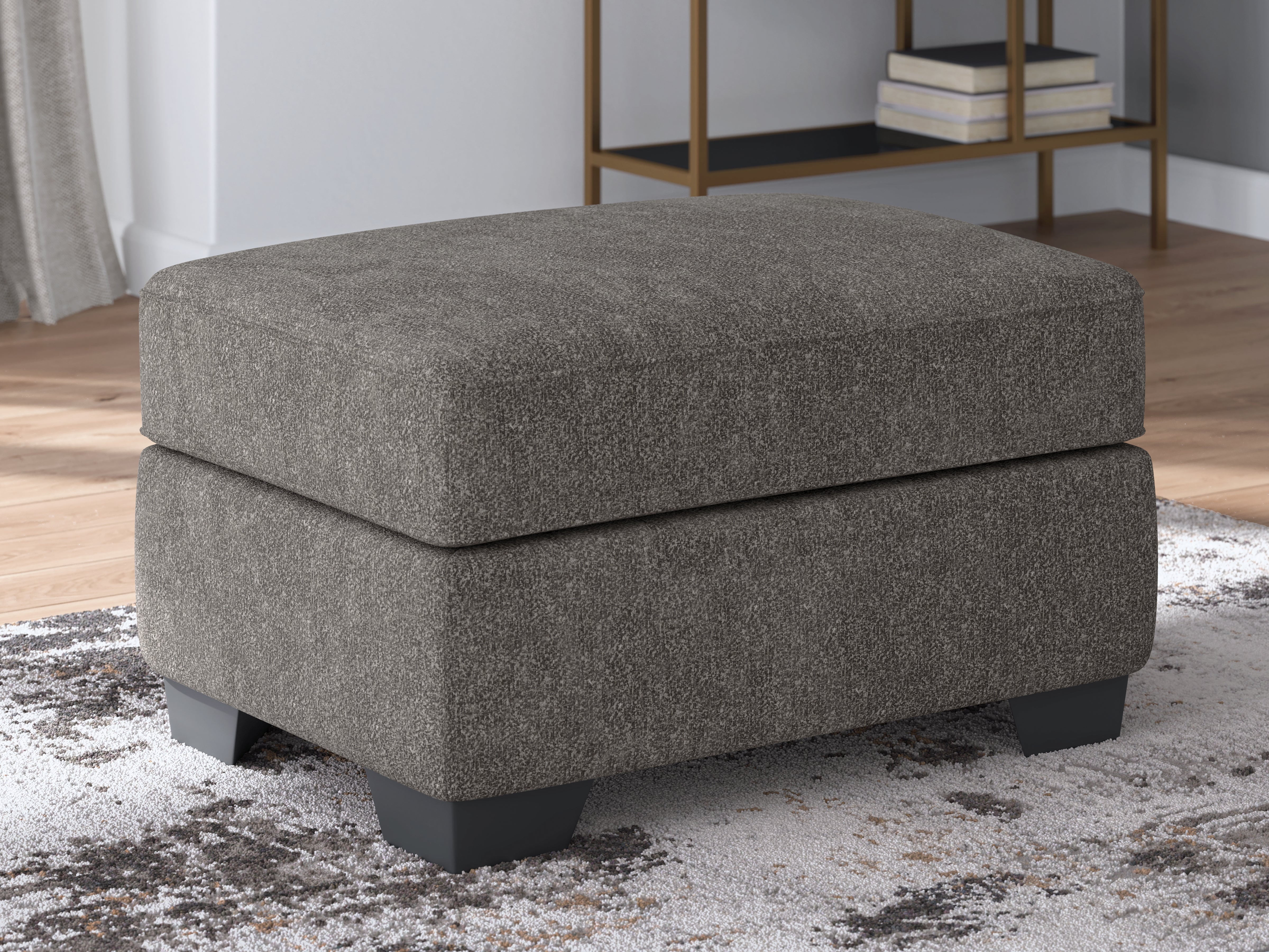 Best Deals Furniture - Ashley Furniture - Olten Living Room - Ottoman / Graphite - 3130514
