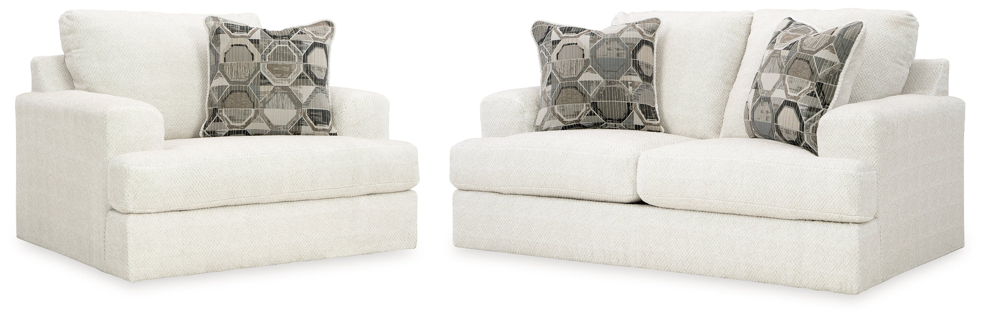 Best Deals Furniture - Ashley Furniture - Karinne Loveseat and Chair - Loveseat and Chair - 31403U2