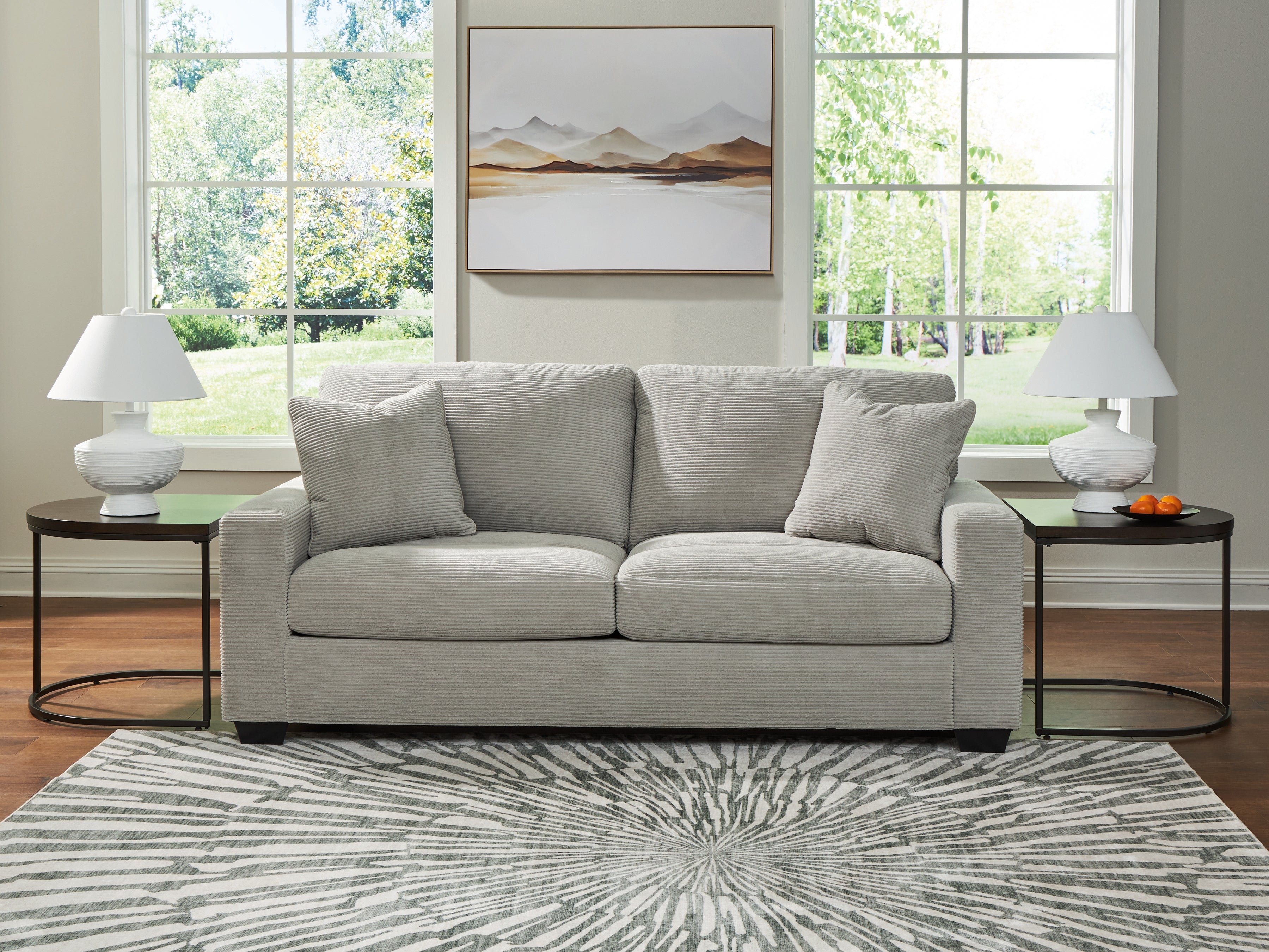 Best Deals Furniture - Ashley Furniture - Greenbriar Living Room - Sofa / Smoke - PC3200538