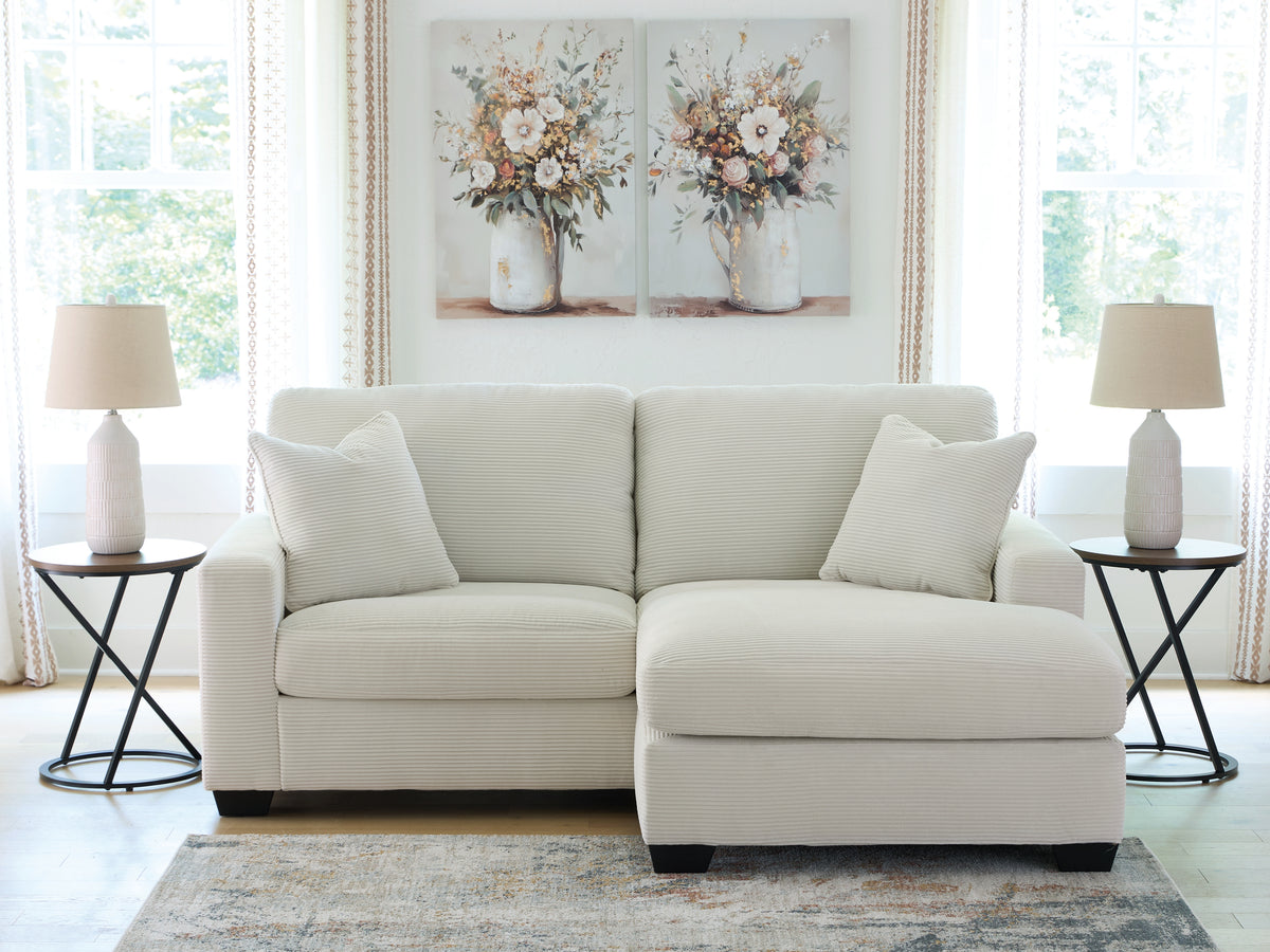 Best Deals Furniture - Ashley Furniture - Greenbriar Sofa Chaise - Sofa Chaise / Ivory - PC3200618