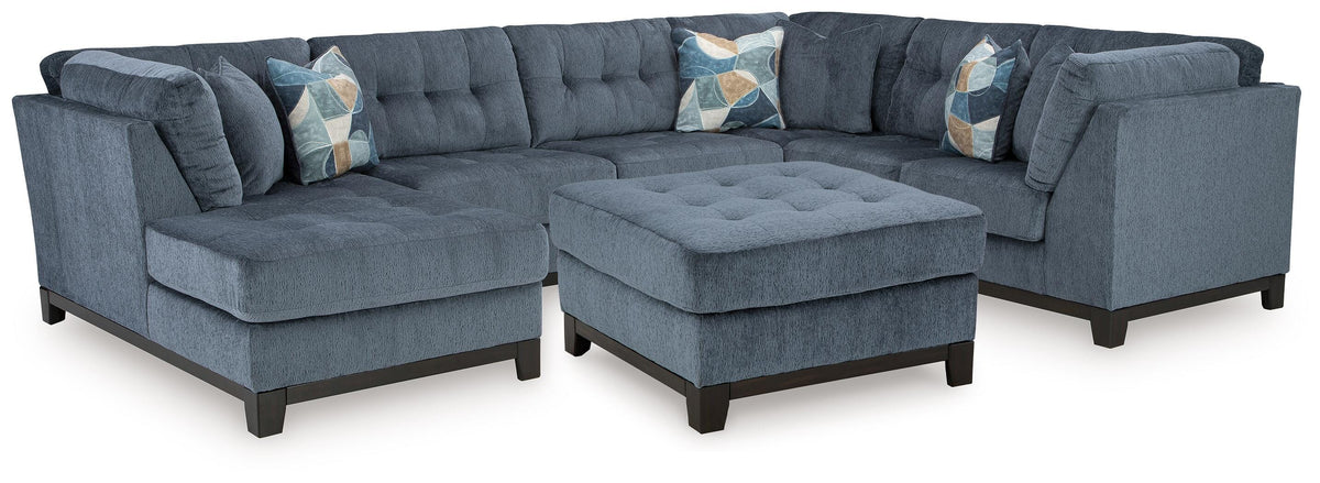Best Deals Furniture - Ashley Furniture - Maxon Place 3-Piece Sectional and Ottoman - 3-Piece Sectional and Ottoman - 33003U3