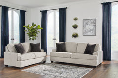 Best Deals Furniture - Ashley Furniture - Vayda Sofa and Loveseat - Sofa and Loveseat / Pebble - 33104U1