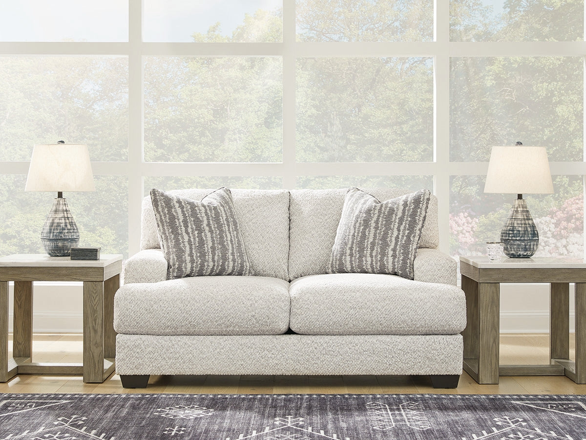 Best Deals Furniture - Ashley Furniture - Brebryan Loveseat - Loveseat / Flannel - 3440135