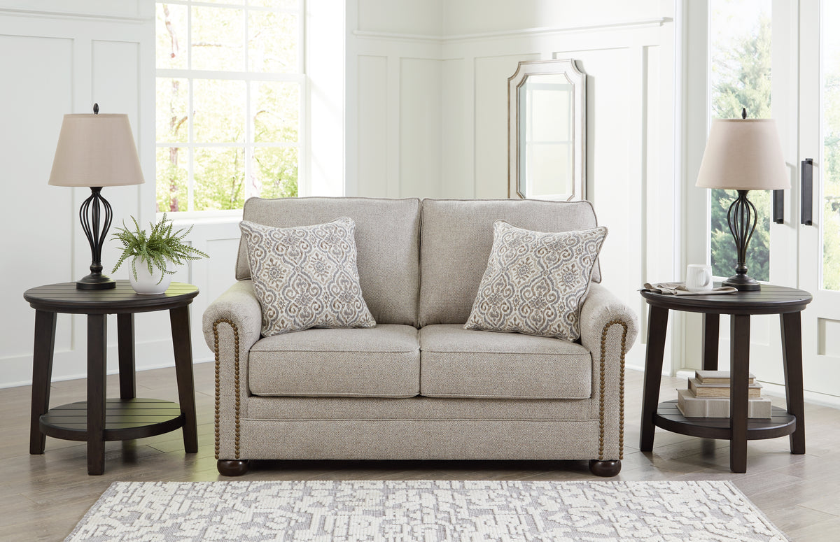 Best Deals Furniture - Ashley Furniture - Gaelon Loveseat - Loveseat / Dune - 3730735