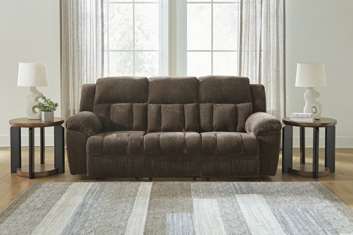 Best Deals Furniture - Ashley Furniture - Frohn Reclining Sofa - Reclining Sofa / Graphite - 3740688