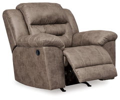 Stoneland Power Reclining Sofa and Manual Recliner