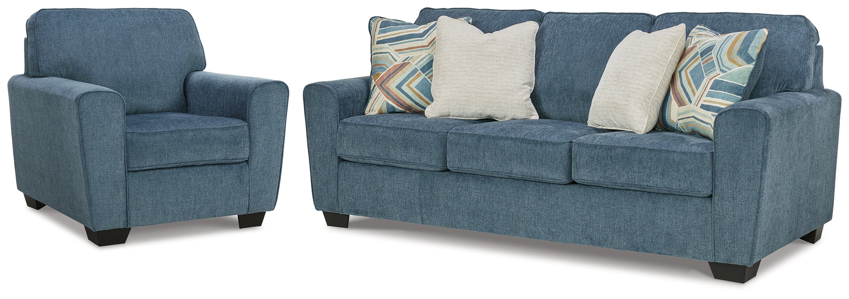 Best Deals Furniture - Ashley Furniture - Cashton Queen Sofa Sleeper and Chair - Queen Sofa Sleeper and Chair - 40605U7