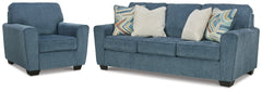 Best Deals Furniture - Ashley Furniture - Cashton Queen Sofa Sleeper and Chair - Queen Sofa Sleeper and Chair - 40605U7