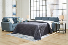 Best Deals Furniture - Ashley Furniture - Cashton Queen Sofa Sleeper - Queen Sofa Sleeper / Ice - 4060639