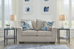 Best Deals Furniture - Ashley Furniture - Cashton Loveseat - Loveseat / Ice - 4060635