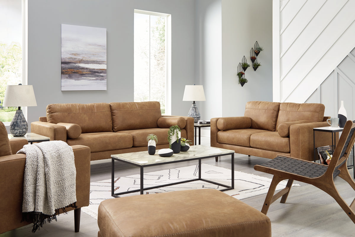Best Deals Furniture - Ashley Furniture - Telora Sofa, Loveseat, Chair and Ottoman - Sofa, Loveseat, Chair and Ottoman - 41002U3