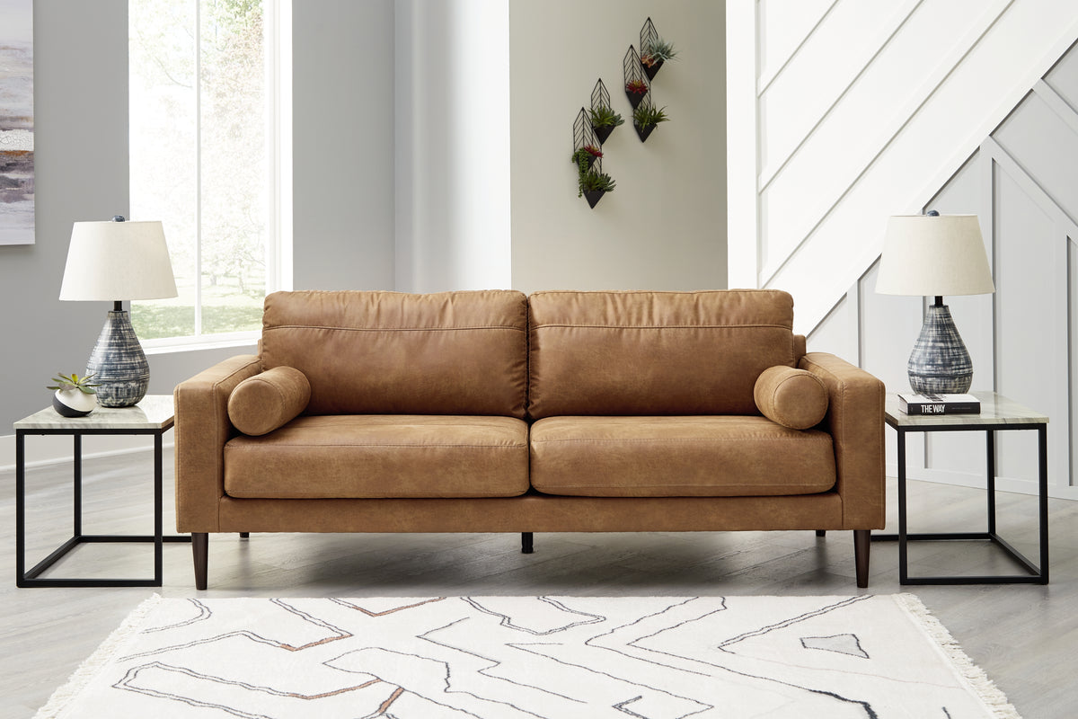 Best Deals Furniture - Ashley Furniture - Telora Sofa - Sofa / Caramel - 4100238