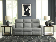 Best Deals Furniture - Ashley Furniture - Gauntlet Reclining Sofa - Reclining Sofa / Sterling - PC4220488
