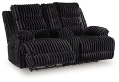 Rhine Falls Reclining Loveseat with Console