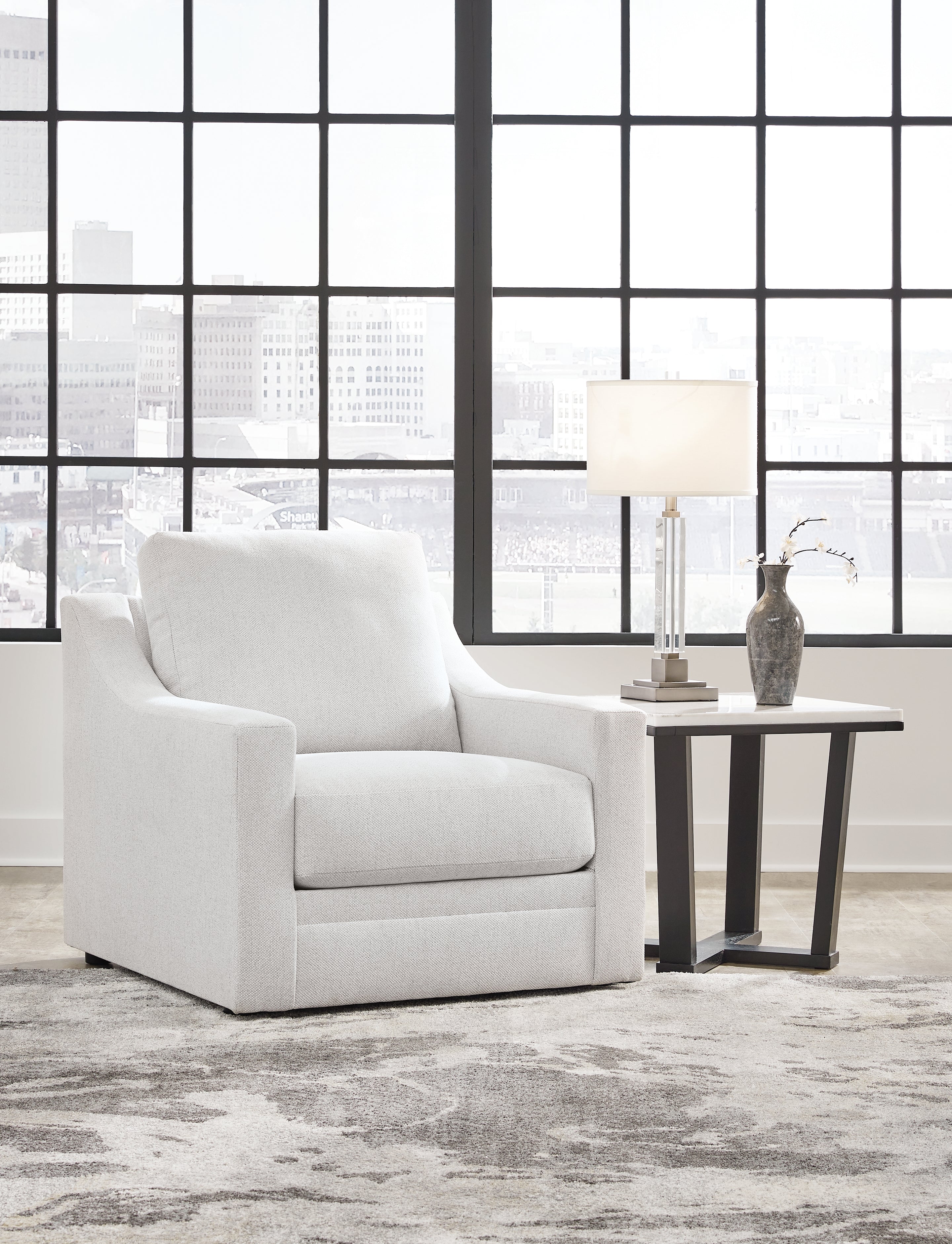 Best Deals Furniture - Ashley Furniture - Maitelynn Chair - Chair / Chalk - 4820220