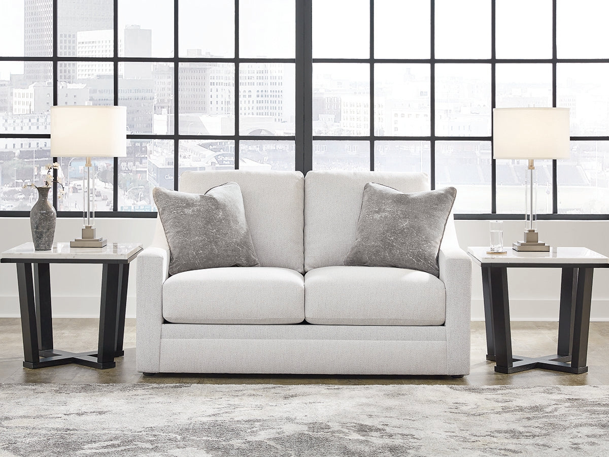 Best Deals Furniture - Ashley Furniture - Maitelynn Loveseat - Loveseat / Chalk - 4820235