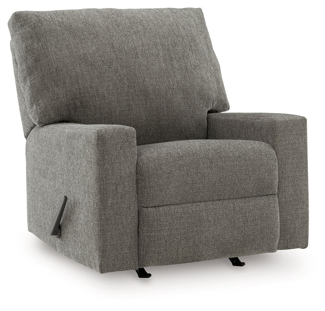 Best Deals Furniture - Ashley Furniture - Clarington Recliner - Rocker Recliner / Greystone - PC4840525