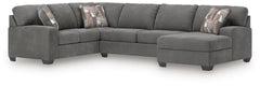 Newellen 3-Piece Sleeper Sectional with Chaise