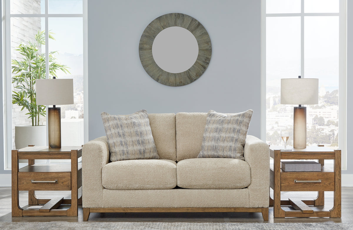 Best Deals Furniture - Ashley Furniture - Parklynn Loveseat - Loveseat / Desert - 4890235