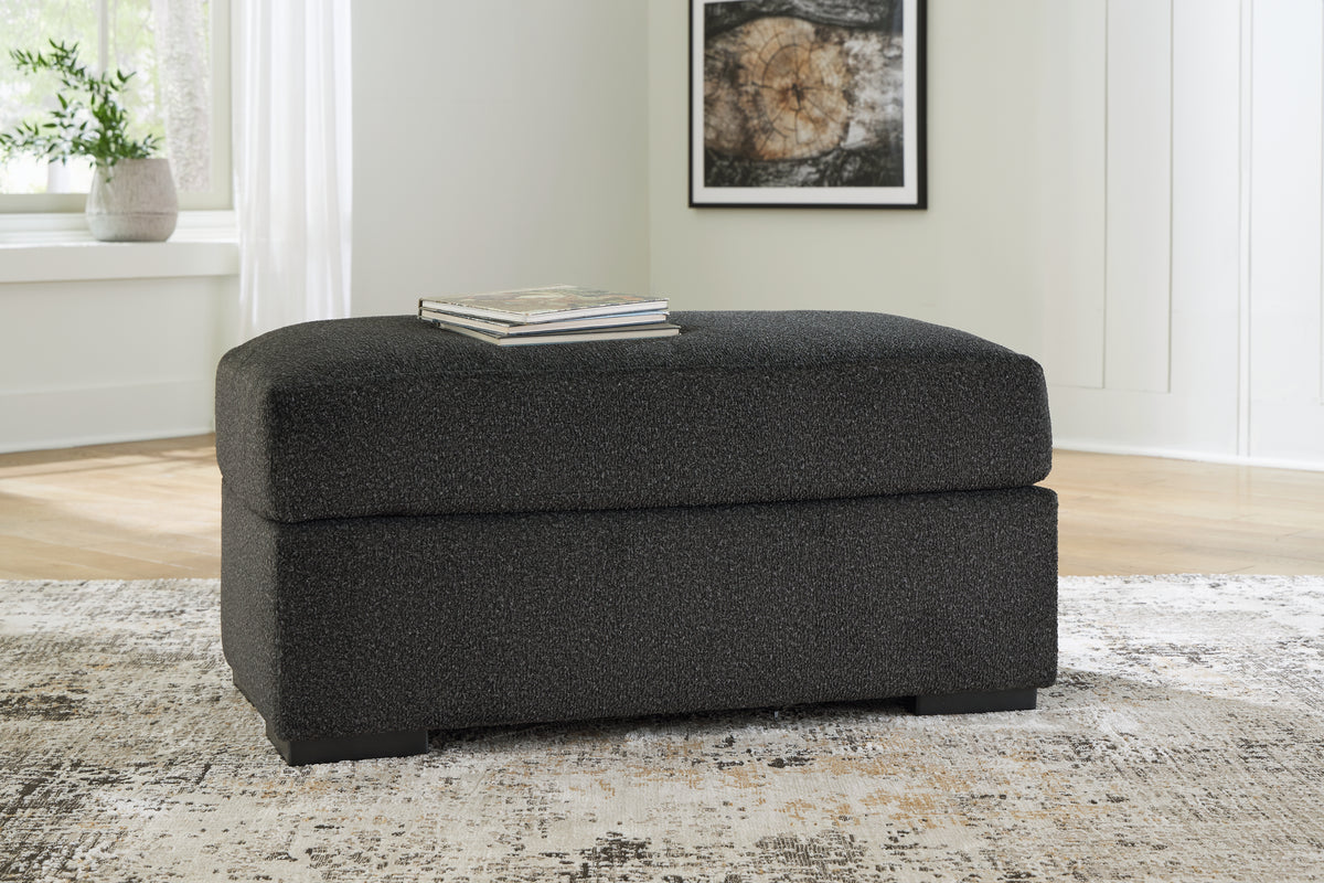 Best Deals Furniture - Ashley Furniture - Wryenlynn Ottoman - Ottoman / Onyx - 4940514