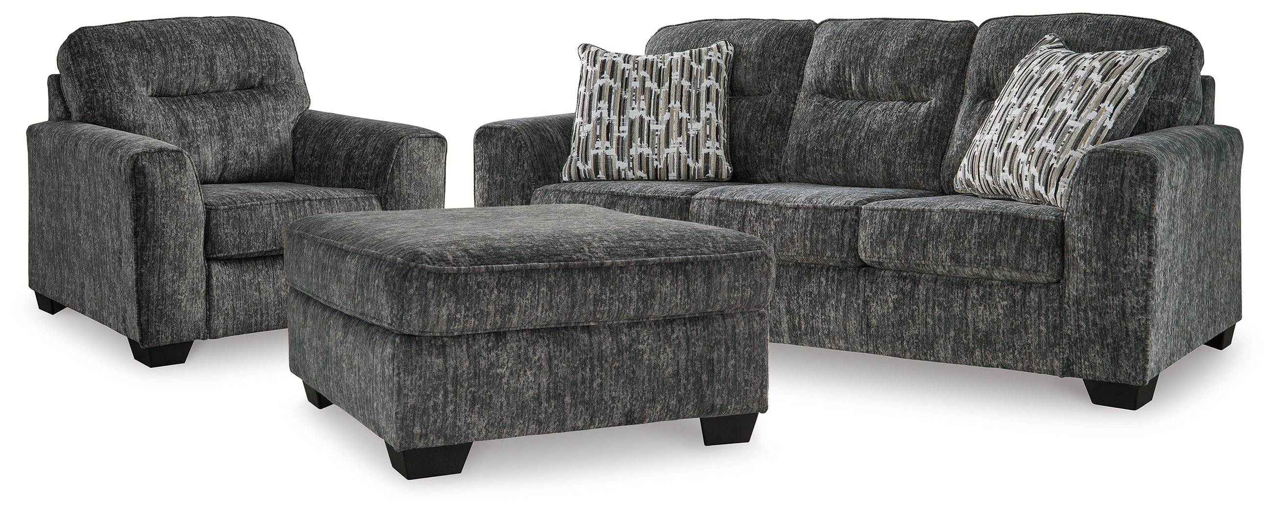 Best Deals Furniture - Ashley Furniture - Lonoke Sofa, Oversized Chair and Ottoman - Sofa, Oversized Chair and Ottoman - 50504U14