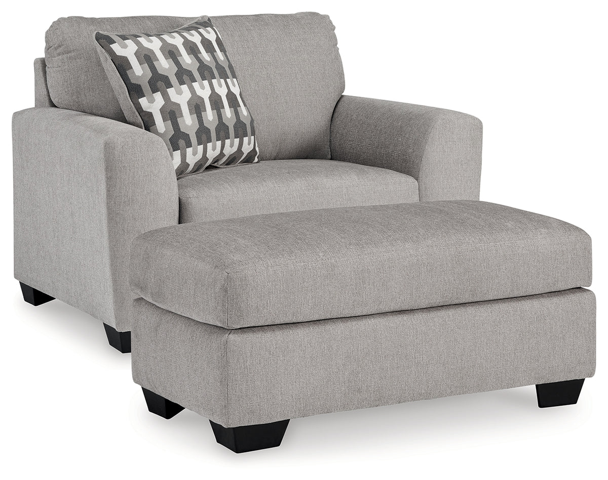 Best Deals Furniture - Ashley Furniture - Avenal Park Oversized Chair and Ottoman - Oversized Chair and Ottoman - 50805U1