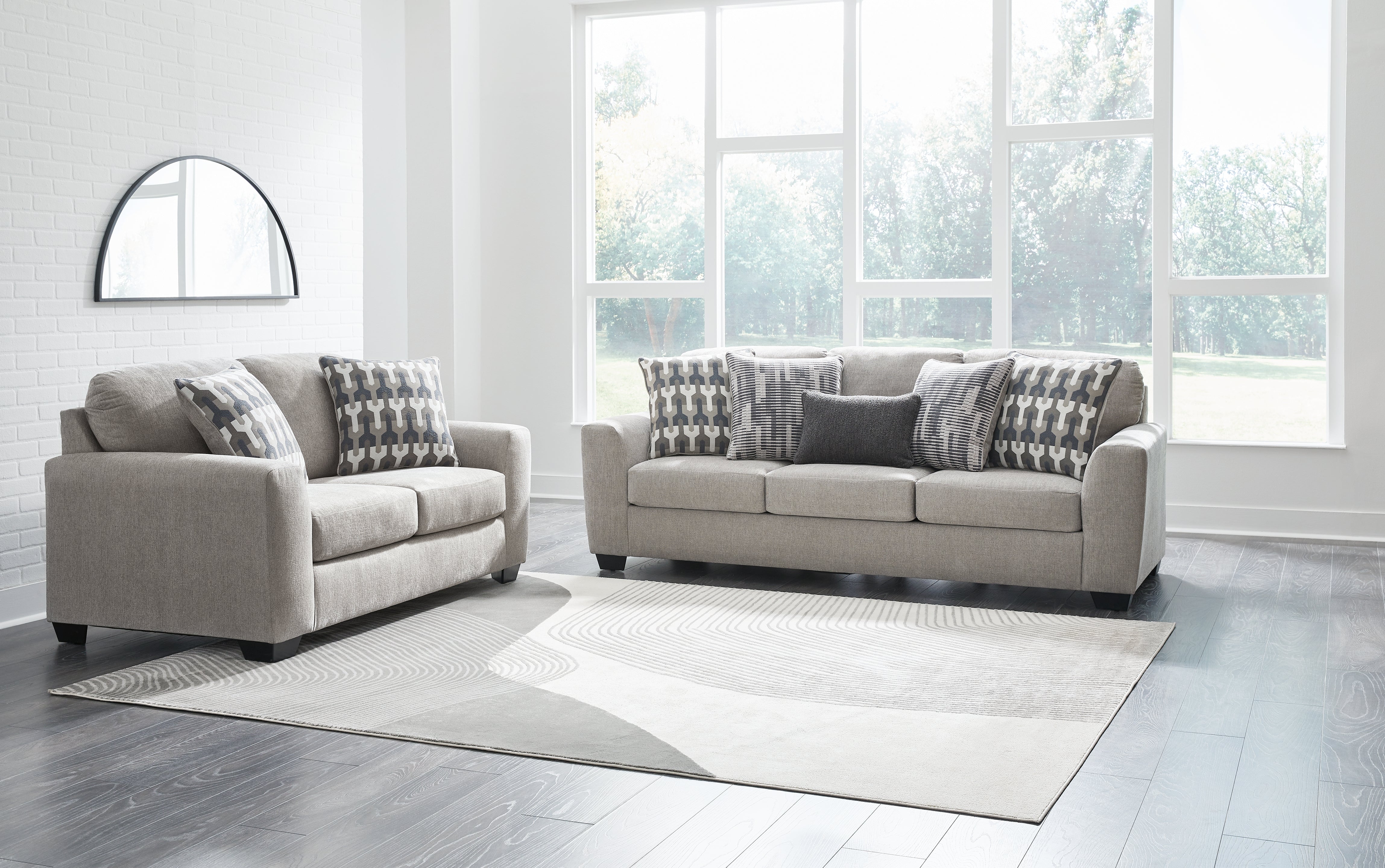 Best Deals Furniture - Ashley Furniture - Avenal Park Sofa and Loveseat - Sofa and Loveseat - 50805U2