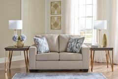 Best Deals Furniture - Ashley Furniture - Deltona Loveseat - Loveseat / Parchment - 5120435