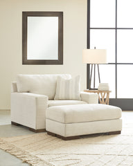 Best Deals Furniture - Ashley Furniture - Maggie Oversized Chair and Ottoman - Oversized Chair and Ottoman / Birch - 52003U6