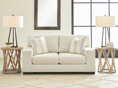 Best Deals Furniture - Ashley Furniture - Maggie Loveseat - Loveseat / Flax - 5200435